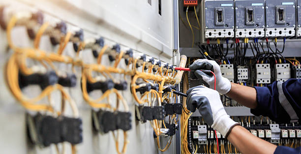 Professional Electrician technician working in North Eastham, MA